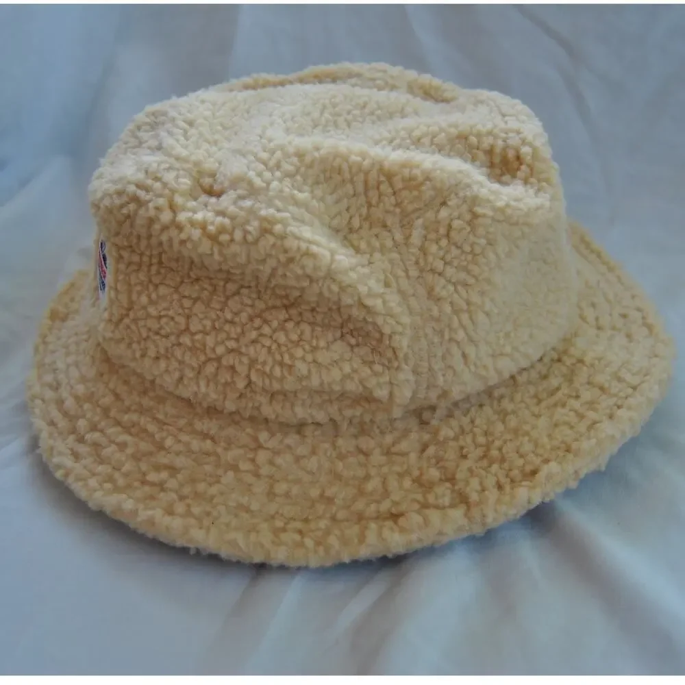 Tampa Bay Devil Rays Tan Sherpa/Fuzzy Bucket Hat